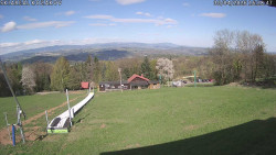 Spodní část sjezdovky