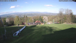 Spodní část sjezdovky