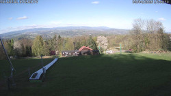 Spodní část sjezdovky