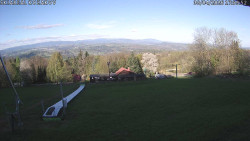 Spodní část sjezdovky