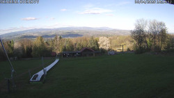 Spodní část sjezdovky