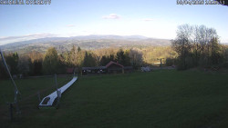 Spodní část sjezdovky