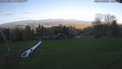 Spodní část sjezdovky