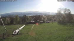 Spodní část sjezdovky
