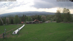 Spodní část sjezdovky