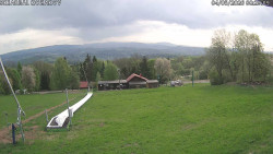 Spodní část sjezdovky