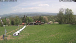 Spodní část sjezdovky