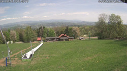 Spodní část sjezdovky