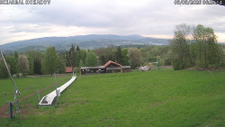 Spodní část sjezdovky