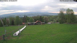 Spodní část sjezdovky