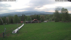Spodní část sjezdovky