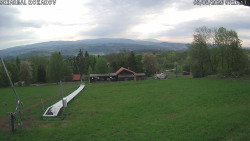 Spodní část sjezdovky