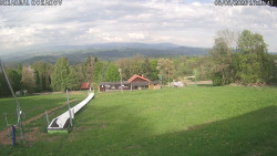Spodní část sjezdovky