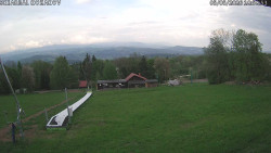 Spodní část sjezdovky