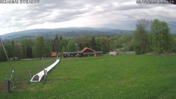 Spodní část sjezdovky