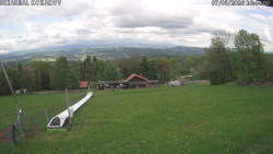 Spodní část sjezdovky