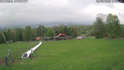 Spodní část sjezdovky