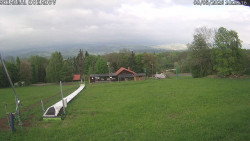 Spodní část sjezdovky