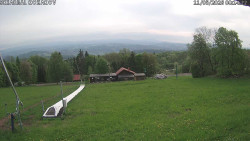 Spodní část sjezdovky