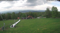 Spodní část sjezdovky