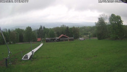Spodní část sjezdovky