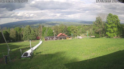Spodní část sjezdovky