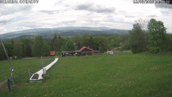 Spodní část sjezdovky