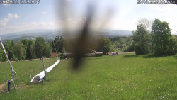 Spodní část sjezdovky