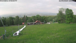 Spodní část sjezdovky
