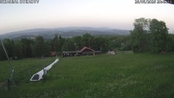 Spodní část sjezdovky
