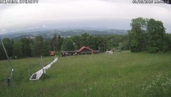Spodní část sjezdovky