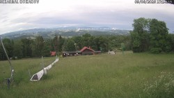 Spodní část sjezdovky