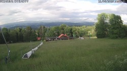 Spodní část sjezdovky