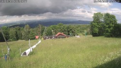 Spodní část sjezdovky