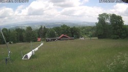 Unterer Teil der Skipiste