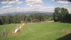 Spodní část sjezdovky