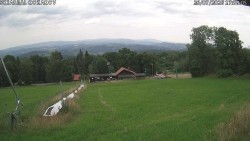 Spodní část sjezdovky