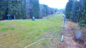 Lyžařský areál Hradiště - Sjezdovka - 14.11.2025 v 16:15 Lyžařský areál Hradiště - Sjezdovka - 14.11.2025 v 16:15