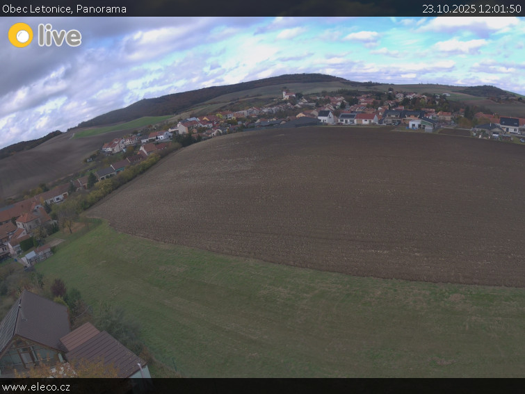 Obec Letonice - Panorama - 23.10.2025 v 12:01 Obec Letonice - Panorama - 23.10.2025 v 12:01