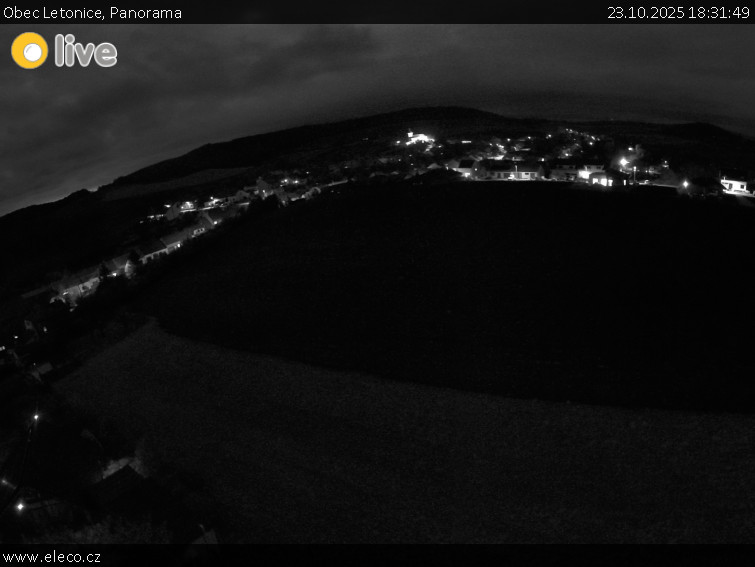 Obec Letonice - Panorama - 23.10.2025 v 18:31 Obec Letonice - Panorama - 23.10.2025 v 18:31