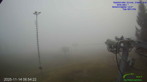 Lyžařský areál Mikulčin vrch - Sjezdovka Lopata - 14.11.2025 v 07:01 Lyžařský areál Mikulčin vrch - Sjezdovka Lopata - 14.11.2025 v 07:01