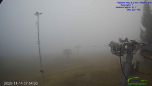 Lyžařský areál Mikulčin vrch - Sjezdovka Lopata - 14.11.2025 v 08:01 Lyžařský areál Mikulčin vrch - Sjezdovka Lopata - 14.11.2025 v 08:01