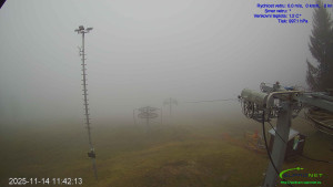 Lyžařský areál Mikulčin vrch - Sjezdovka Lopata - 14.11.2025 v 11:45 Lyžařský areál Mikulčin vrch - Sjezdovka Lopata - 14.11.2025 v 11:45