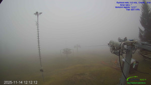 Lyžařský areál Mikulčin vrch - Sjezdovka Lopata - 14.11.2025 v 12:15 Lyžařský areál Mikulčin vrch - Sjezdovka Lopata - 14.11.2025 v 12:15