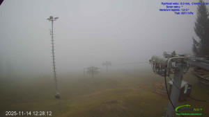 Lyžařský areál Mikulčin vrch - Sjezdovka Lopata - 14.11.2025 v 12:31 Lyžařský areál Mikulčin vrch - Sjezdovka Lopata - 14.11.2025 v 12:31