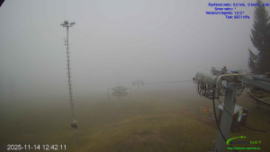 Lyžařský areál Mikulčin vrch - Sjezdovka Lopata - 14.11.2025 v 12:45 Lyžařský areál Mikulčin vrch - Sjezdovka Lopata - 14.11.2025 v 12:45