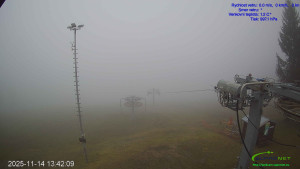 Lyžařský areál Mikulčin vrch - Sjezdovka Lopata - 14.11.2025 v 13:45 Lyžařský areál Mikulčin vrch - Sjezdovka Lopata - 14.11.2025 v 13:45