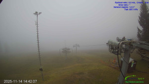 Lyžařský areál Mikulčin vrch - Sjezdovka Lopata - 14.11.2025 v 14:45 Lyžařský areál Mikulčin vrch - Sjezdovka Lopata - 14.11.2025 v 14:45