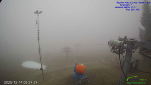 Lyžařský areál Mikulčin vrch - Sjezdovka Lopata - 14.12.2025 v 08:32 Lyžařský areál Mikulčin vrch - Sjezdovka Lopata - 14.12.2025 v 08:32