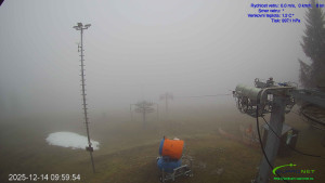 Lyžařský areál Mikulčin vrch - Sjezdovka Lopata - 14.12.2025 v 10:02 Lyžařský areál Mikulčin vrch - Sjezdovka Lopata - 14.12.2025 v 10:02